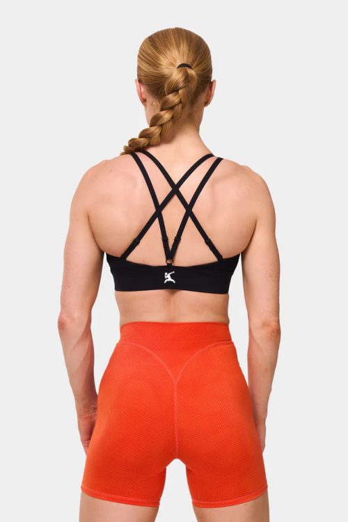 Strappy Twist Front Bra