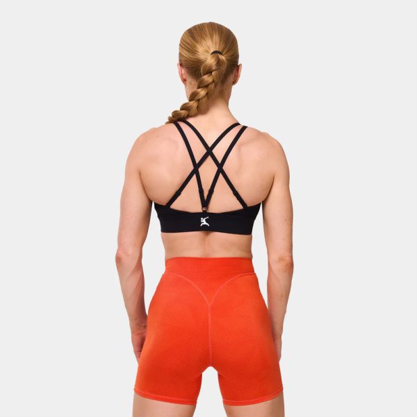 Strappy Twist Front Bra