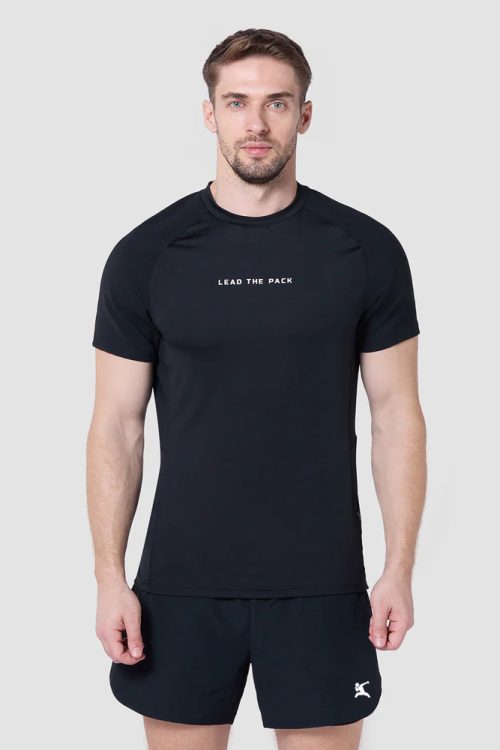 Statement Ribbed Tech Tee