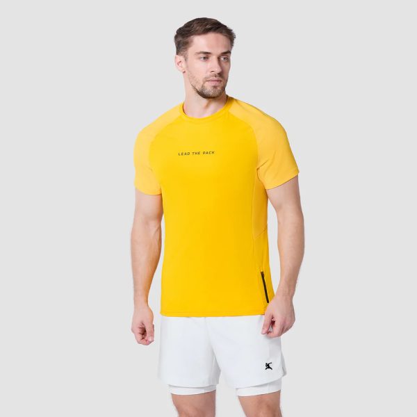 Statement Ribbed Tech Tee - Image 2